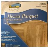 Superior Hevea Parquet Wood Flooring