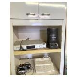 CABINET. MISC ITEMS