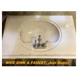 SINK, COUTER TOP, AND FAUCET