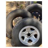 SOME OF THE WHEELS AND TIRES