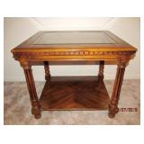 made of Wood, Bevel Glass Top