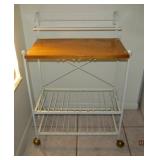 Wrought Metal Kitchen Cart
