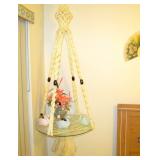 Handcrafted Macrame Hanging Table