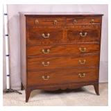 Early inlaid Federal chest