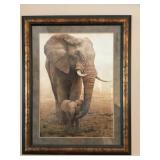 Large framed Art 45.5 l x 36 w 