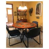 Tile top kitchen set 42" 