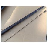 PRE CIVIL WAR CONTACT FLINT LOCK MUSKET Unknown Maker -, HAS ROD WITH - 28"; BARREL -32" TOTAL LENGT