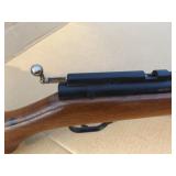 Benjamin 397 .177 cal. rifle is a multi-pump pneumatic. , hardwood Monte Carlo stock brass barrel is