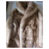Vintage Oleg Cassini Mink Jacket Designer Genuine Fur Coat Gittleman