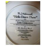 set of 12 M. J. HUMMEL by DANBURY MINT, Little Companians décor plates mk4376 only pictured a few to