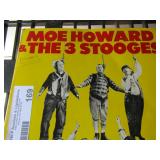 Moe Howard and the 3 stooges book, collectors
