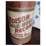 EDISON RECORD IN SLEEVE "ECHO ALL OVER THE WORLD"
