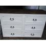 Western Rustic 6 drawer dresser in great condition 33 x 51 1/2 x 20