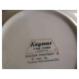 Kayson Fine China Golden Rhapsody dish set