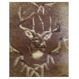 5ft x 7 ft. deer and buck area rug