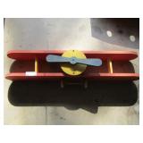 wooden air plane shelf 10*36