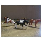 miniature Breyer horses qty 4