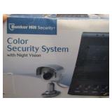 bunker hill security system with night vision in box