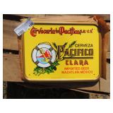PACIFICO CLARA CERVEZA METAL SIGNS  QTY 5