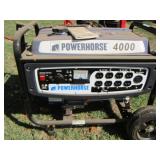 POWERHOUSE 4000 PORTABLE GENERATOR - VERYFEW HOURS 