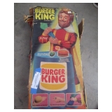 THE MAGICAL BURGER KING Doll in original box-20" tall box has damage but not the item