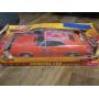 DUKES OF HAZZARD GENERAL LEE CAR NEW IN BOX, BOX HAS MINOR DAMAGE