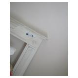 MANTLE Was used as a Head board - APPROX 45"H & 60" W