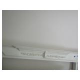 MANTLE Was used as a Head board - APPROX 45"H & 60" W