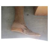 prosthetic leg  - LEATHER