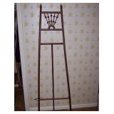Wood Easel With Stick And Ball