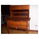 Oak Possum Belly Desk