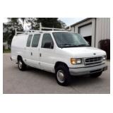 1999 Ford Econoline E250 Cargo Van, 86,749 Miles, VIN: 1FTPS2427XHA95670