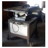 Sears Roebuck Craftsman Table Saw Model 100, On Rolling Stand