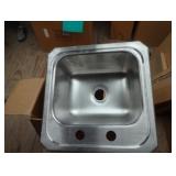 Elkay Stainless Steel Single Bowl Sink Model LFR-2519 25" x 19" x 7"D NIP and Kendrid Stainless Stee