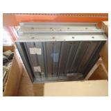 Green Heck Louvers Qty 2 28" x 28" New Old Stock