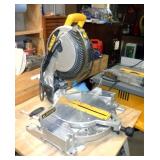 Dewalt DW703 10" Compound Miter Saw on Rigid Base