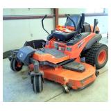 Kubota Zero Turn Mower Model ZD331, 72" Cut, Purchased March 07 With Original Manuals, Parts List An