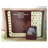 Statehood Commemorative Quarter Collection Complete With Flag And Fact Book