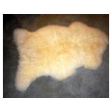 Natural Sheep Skin Approx 41" x 28"