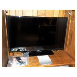 Samsung Series 6 LED TV Model UN40J6200AFXZA 40" No Remote, Original Book And Toshiba VCR/DVD And Re