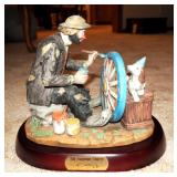 Emmett Kelly Jr. Limited Edition Collectible, "Finishing Touch", EKJ Signature Collection, #0375/750