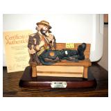 Emmett Kelly Jr. Limited Edition Collectible, "Wet Paint", EKJ Signature Collection, #11193/12000, A