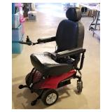 Jazzy Select Elite Motorized Wheel Chair, Turning Radius 24.75", 4 MPH, With Battery Charger And Ori