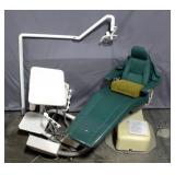 Marus Model DC1680 Dental Chair with Dansereau Mobile Cart with Air/Water Package and Light