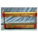 Coca-Cola Coke Wood 2-Liter Display Stand, 38"W x 20"H x 11"D