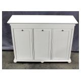 Three-Bin Laundry Hamper / Sorter, 37"W x 27"H x 13"D