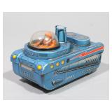 Japanese Tin Litho Space Tank 28905, Works