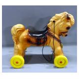 Vintage Gabriel Coaster Wonder Horse, Rolling Child