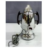 Vintage United 800A Electric Coffee Maker / Urn with Red Bakelite Handles, Works