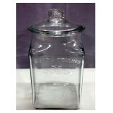 Anchor Hocking Isaac J Collins No. 24 1.5 Gallon Glass Jar with Lid